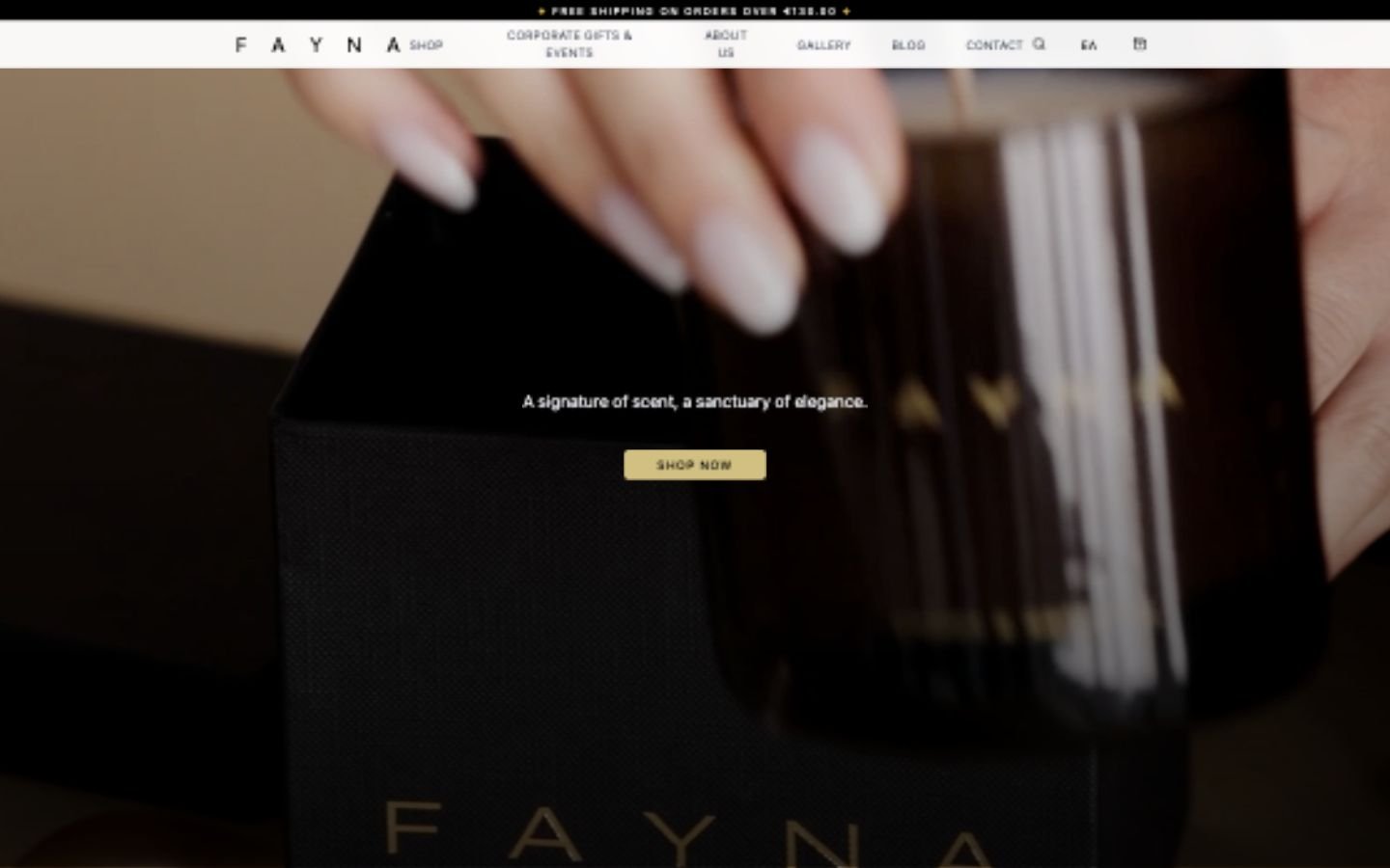 Αρχική σελίδα Fayna Candles